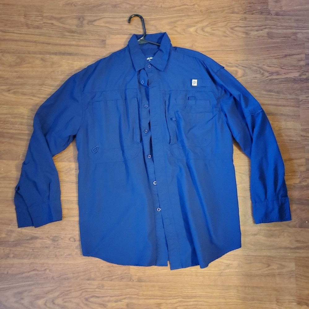 Reel Legends Long Sleeve Button Down